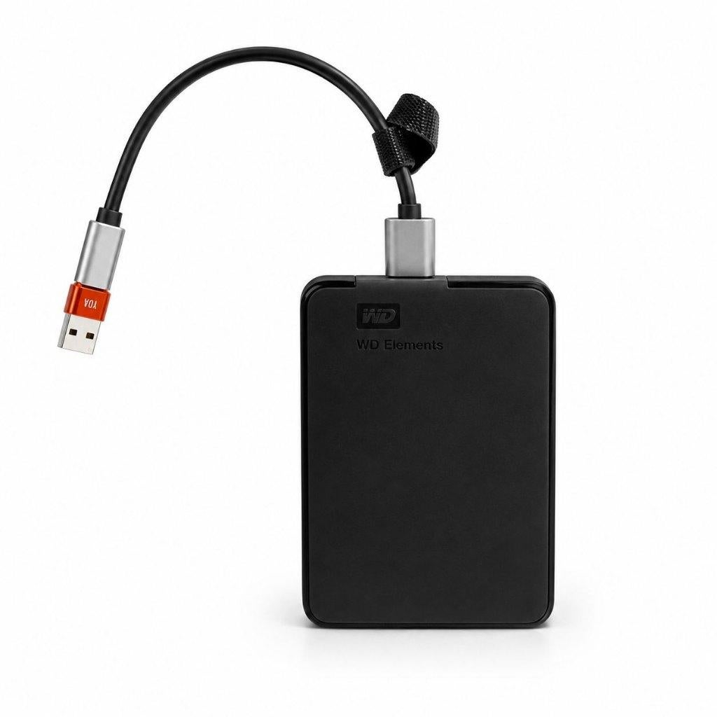 WD Elements 5TB Zwart incl USB-C kabel | Nette staat