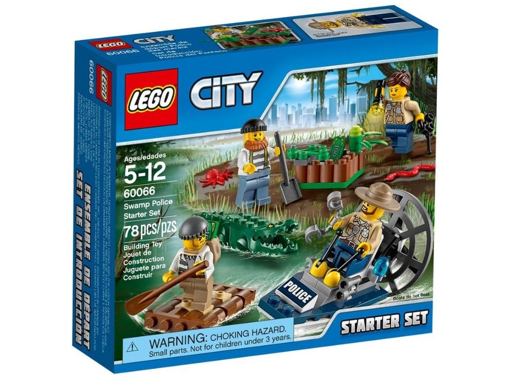 Lego City 60066 Moeraspolitie, Kinderen en Baby's, Speelgoed | Duplo en Lego, Compleet, Lego, Ophalen of Verzenden, Zo goed als nieuw