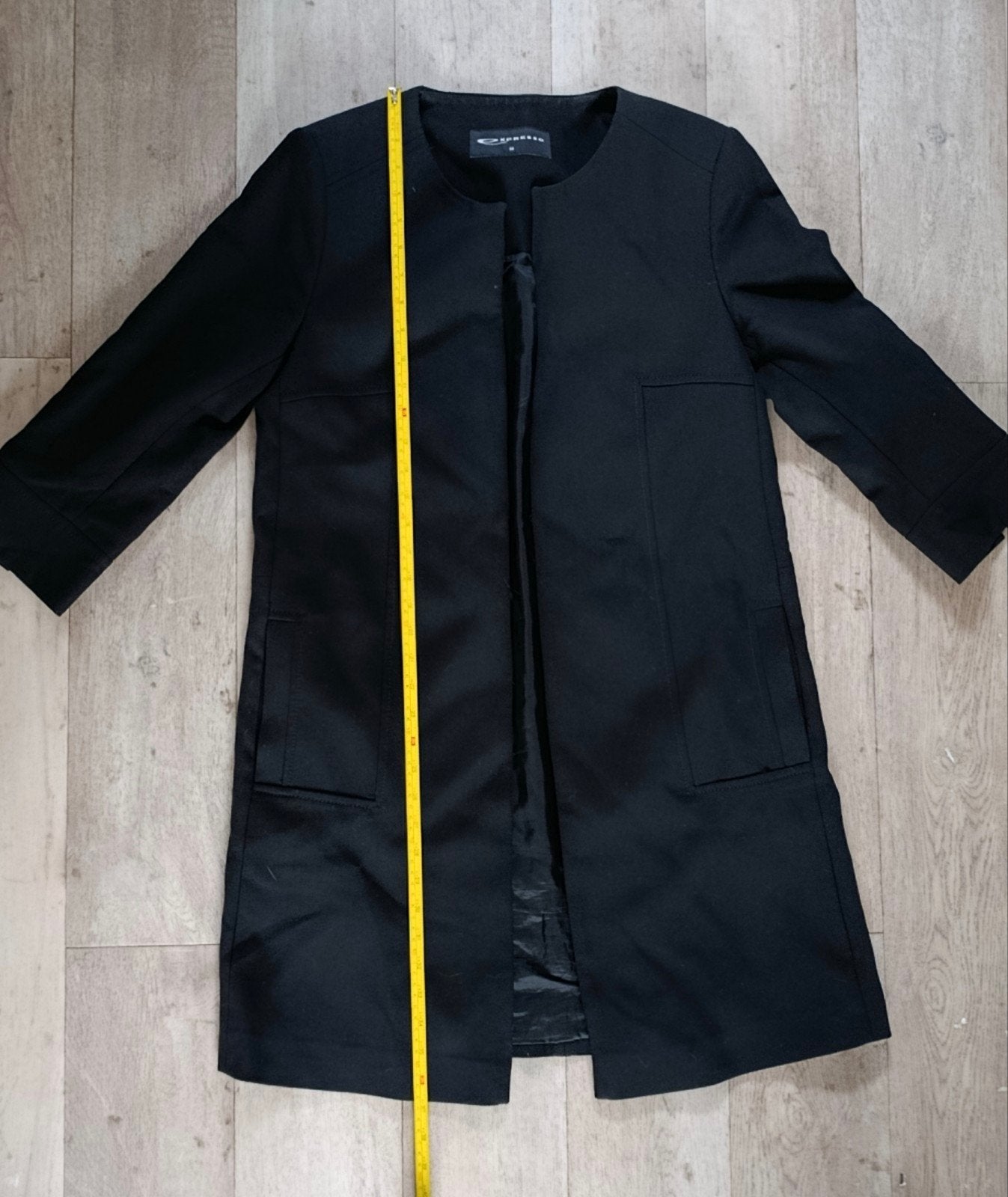 Expresso jas / lange blazer M, Expresso, Zwart, Ophalen of Verzenden, Zo goed als nieuw