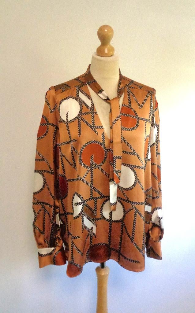 blouse Dante6, Dante 6, Bruin, Verzenden, Zo goed als nieuw