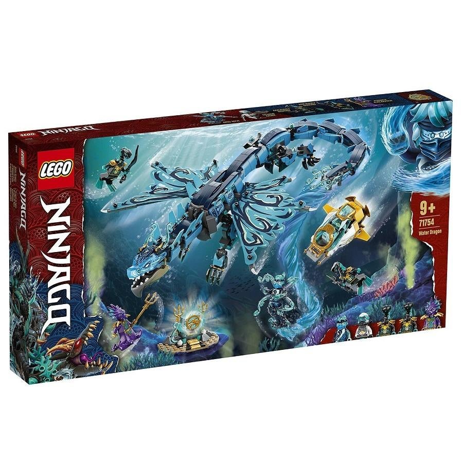 LEGO Ninjago 71754 Waterdraak * 't LEGOhuis *, Kinderen en Baby's, Speelgoed | Duplo en Lego, Lego, Nieuw, Ophalen of Verzenden