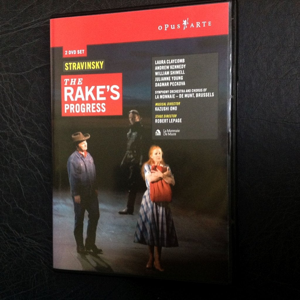Stravinsky The Rake's Progress Kazuski Ono Robert Lepage, Verzenden, Alle leeftijden, Concert, Gebruikt