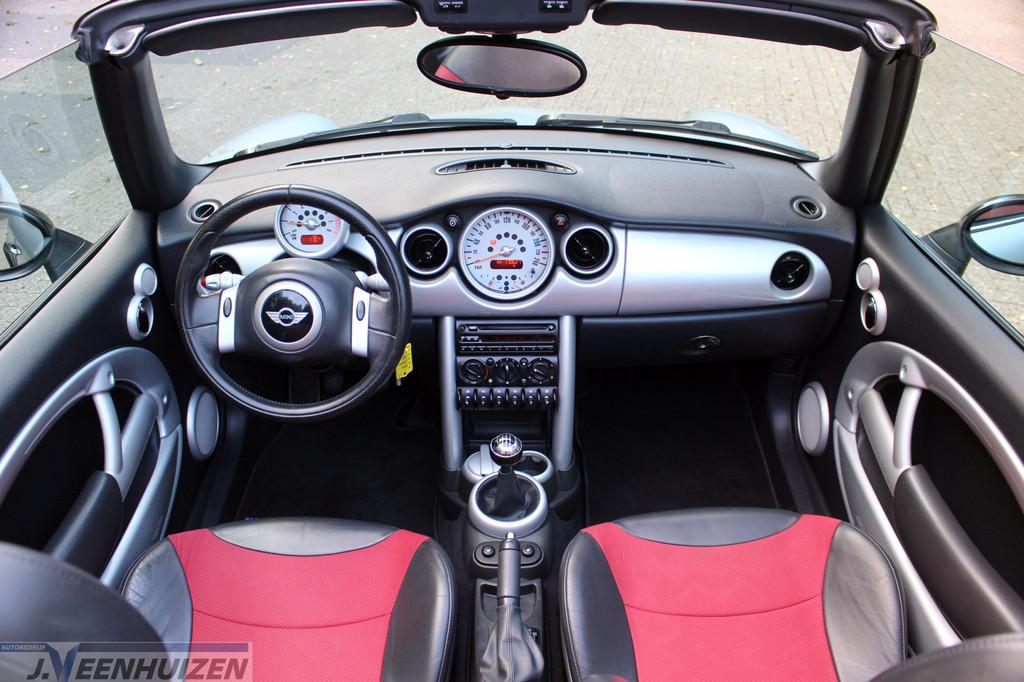 MINI Cabrio 1.6 One Pepper | ❄️Airco | ✨Leuke auto!, Auto's, Mini, Gebruikt, 4 cilinders, Cabriolet, 4 stoelen