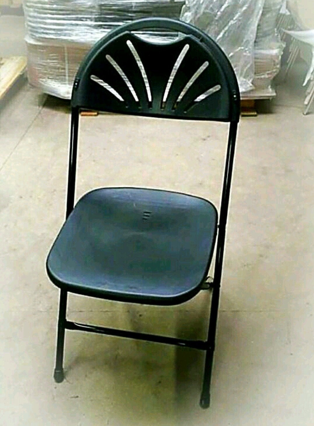 Klapstoel, Ophalen, Nieuw, Zwart
