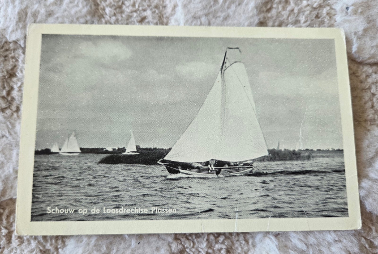 Oude ansichtkaart Schouw op de Loosdrechtse Plassen, Verzenden, 1920 tot 1940, Ongelopen, Utrecht
