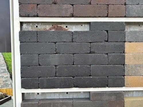 stonique trommel longstone 7 cm antraciet, Nieuw, Ophalen of Verzenden, 10 m² of meer, Beton