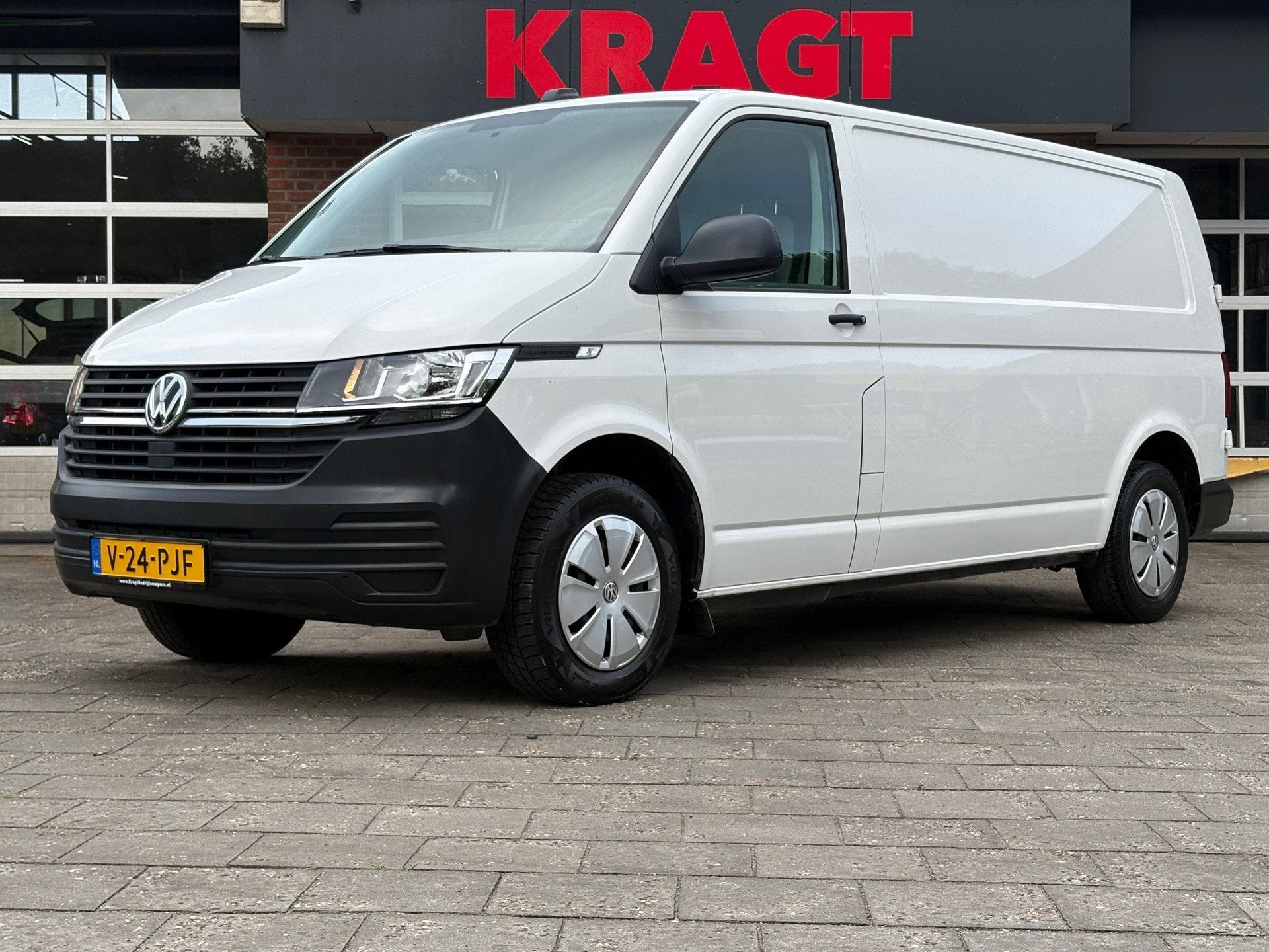 Volkswagen TRANSPORTER 2.0 TDI L2H1 150PK!|DSG Automaat|airc, Auto's, Dealer onderhouden, Stof, Gebruikt, 4 cilinders