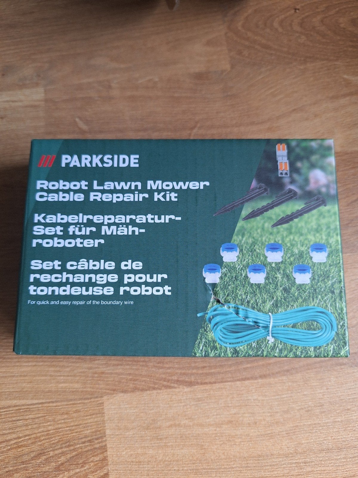 Parkside Robot Grasmaaier Kabel Reparatie Kit + Kabel, Tuin en Terras, Ophalen, Nieuw, Parkside