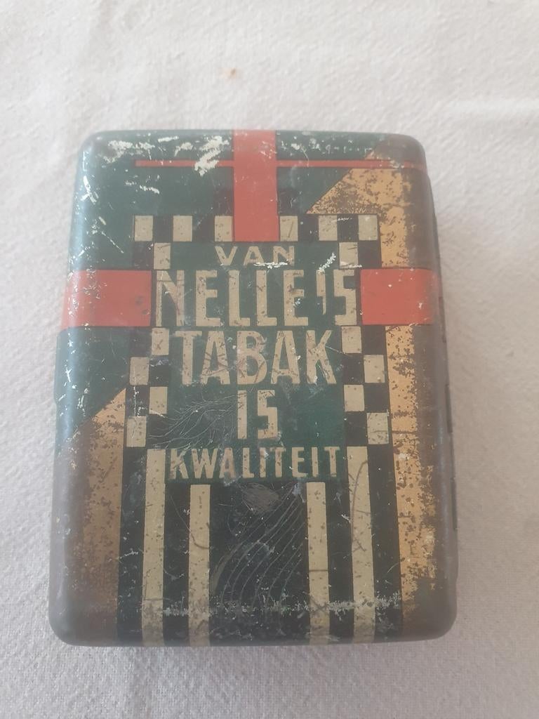 Blik Van Nelle 's Tabak Jac Jongert 1920 1930, Ophalen, Gebruikt, Overige onderwerpen