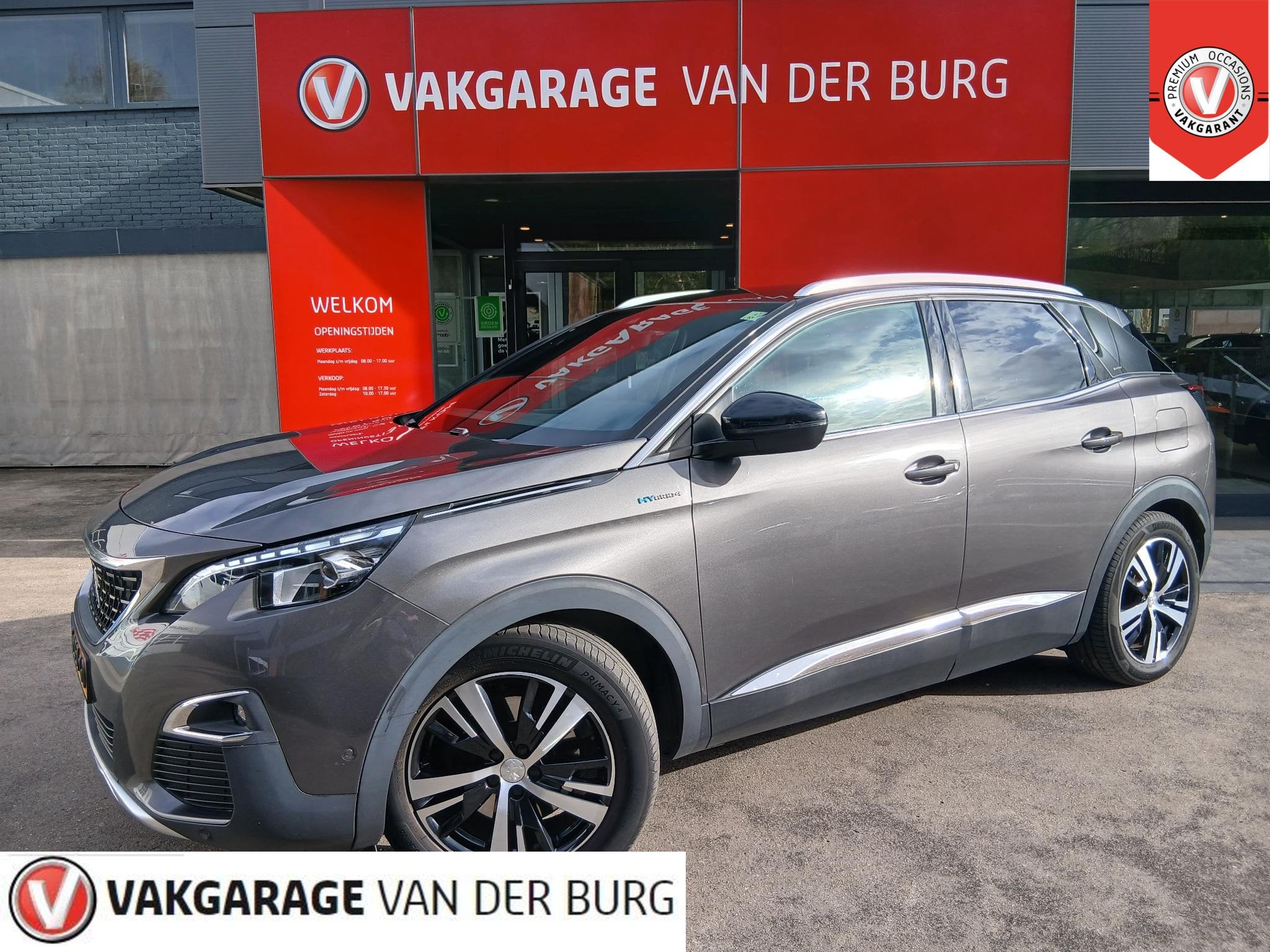 Peugeot 3008 1.6 HYbrid4 300 GT, Auto's, Peugeot, Automaat, 12 maanden, Euro 6, 4 cilinders