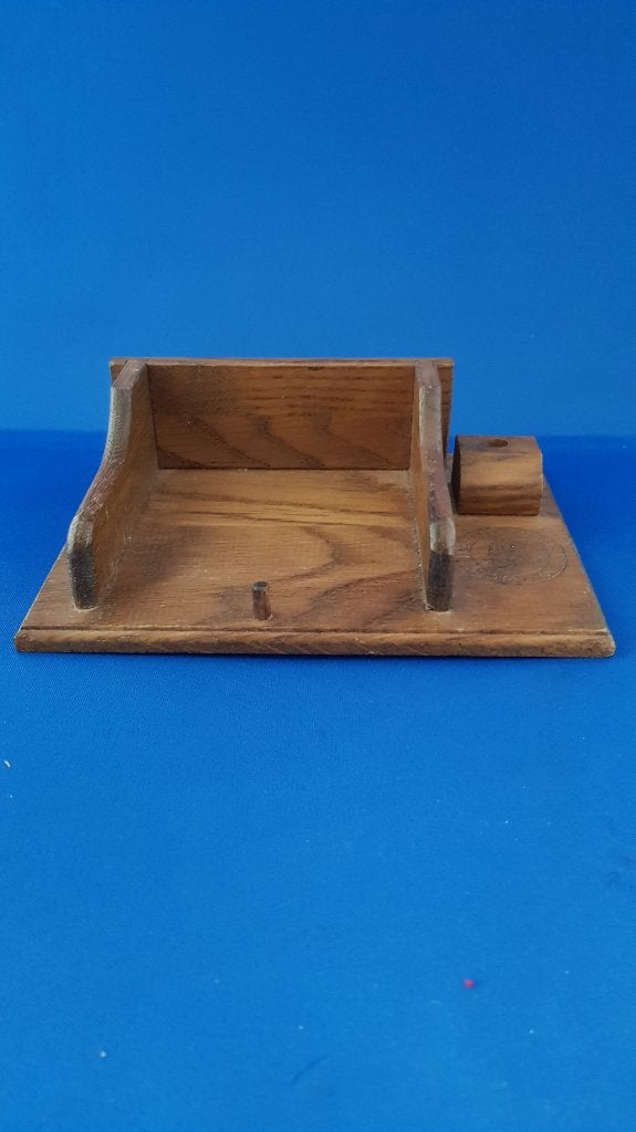 Vintage eikenhouten bureauset Meubelfabriek Oisterwijk. 5A43, Ophalen of Verzenden