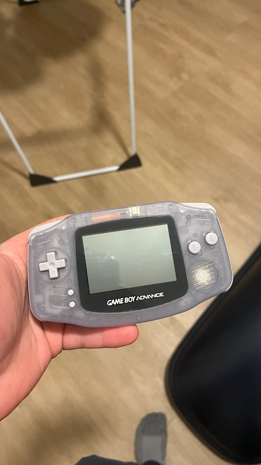 Game Boy Advance Transparant Blauw, Spelcomputers en Games, Ophalen of Verzenden, Gebruikt