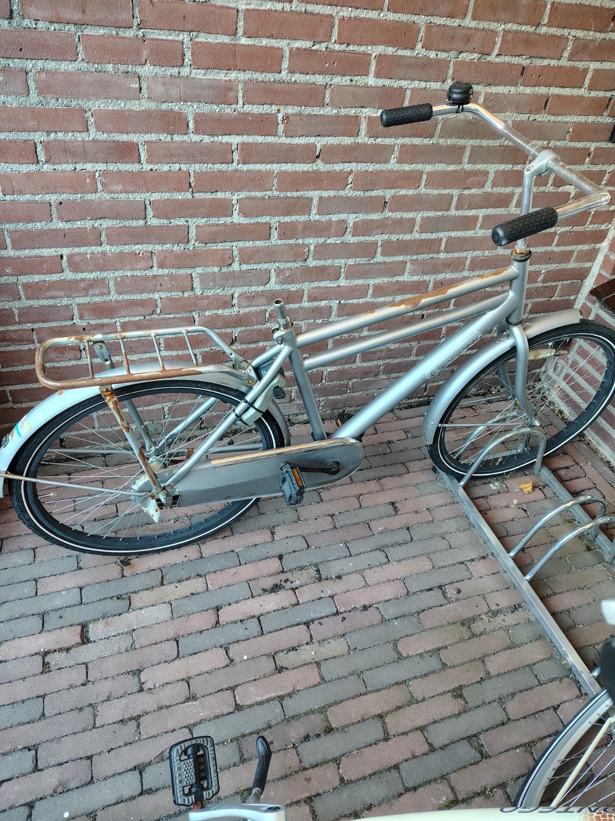 fiets OPKNAPPER, Ophalen