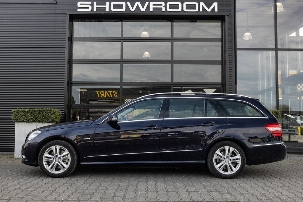 Mercedes-Benz E-klasse Estate 350 CGI Avantgarde, Distronic+, Auto's, Automaat, Achterwielaandrijving, Gebruikt, Blauw