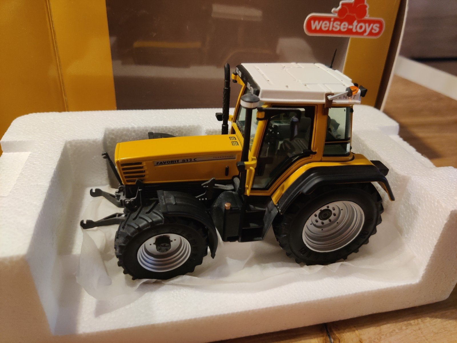 Fendt 512 Weise Toys Pieper editie, Ophalen of Verzenden, Zo goed als nieuw, Tractor of Landbouw, Overige merken