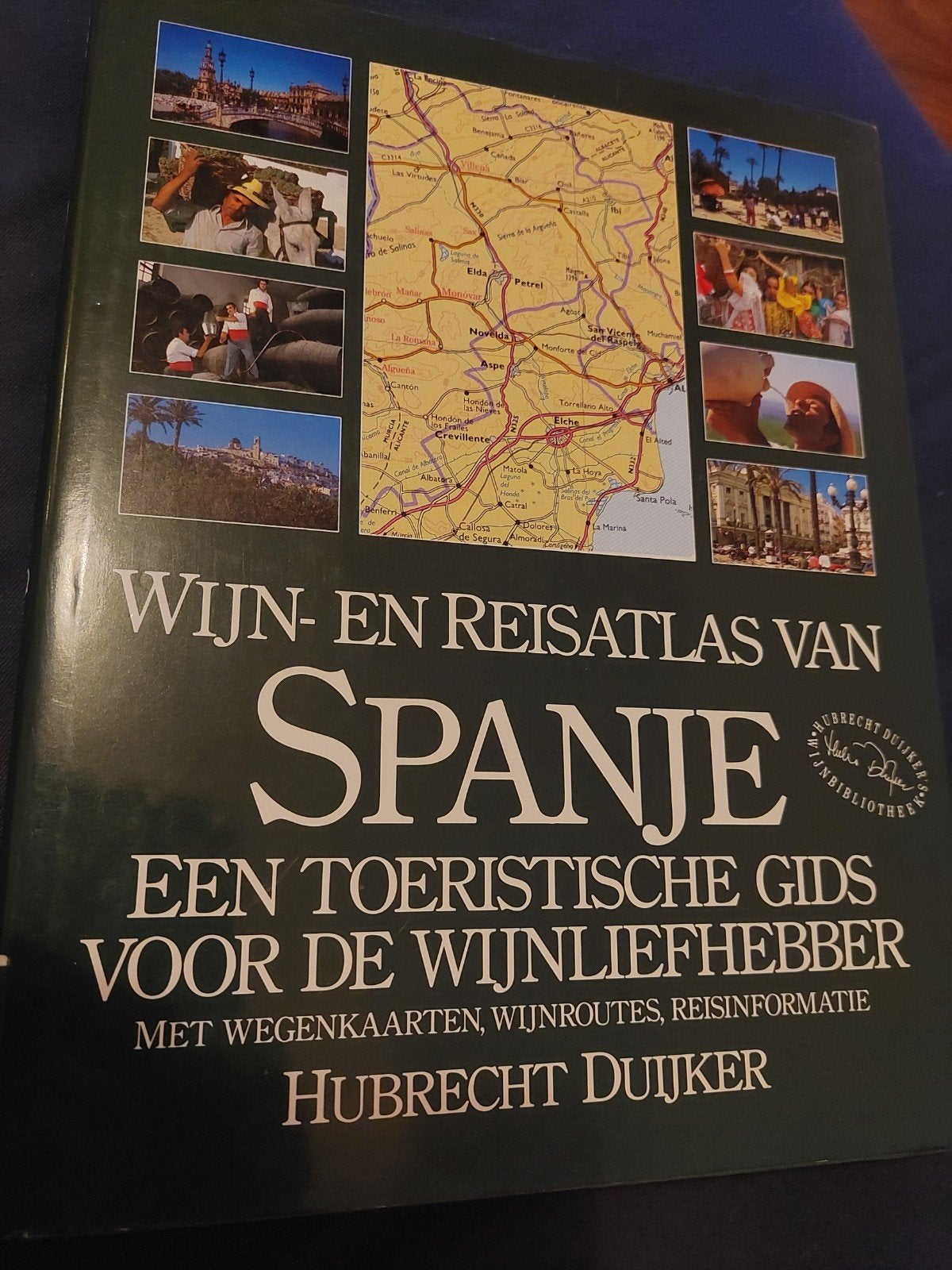 Wijn- en Reistas van Spanje - Hubrecht Duijker, Europa, Ophalen of Verzenden, Reisgids of -boek, Hubrecht Duijker