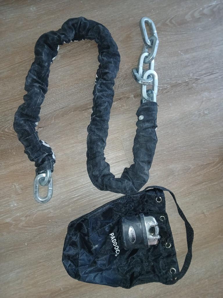 Kettingslot Padlock Motor/scooter slot, Motoren, Ophalen of Verzenden, Zo goed als nieuw
