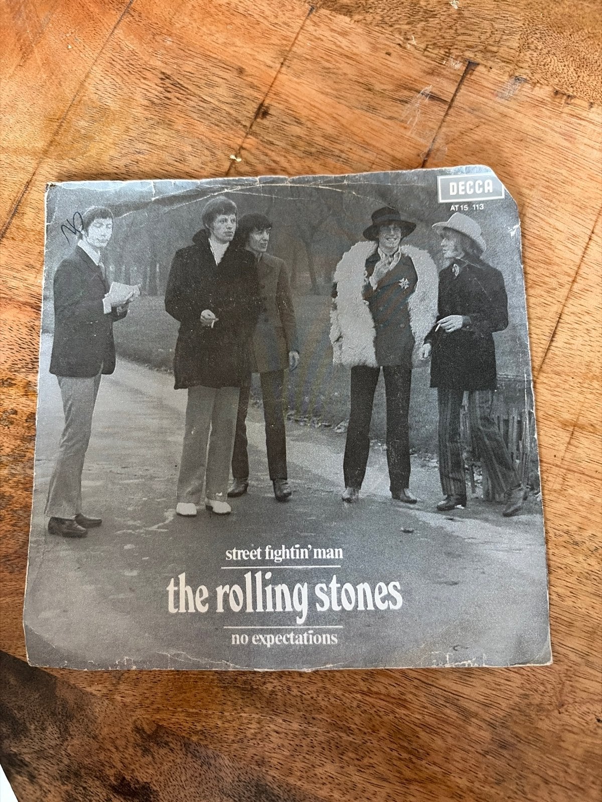 The Rolling Stones - Street Fighting Man vinyl single, 7 inch, Ophalen of Verzenden, Zo goed als nieuw, EP