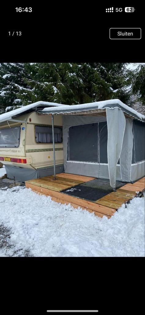 Tabbert Caravan in Brixen im Thale, Oostenrijk wintersport, Caravans en Kamperen, Overige merken, Rondzit, Omvormbare zithoek