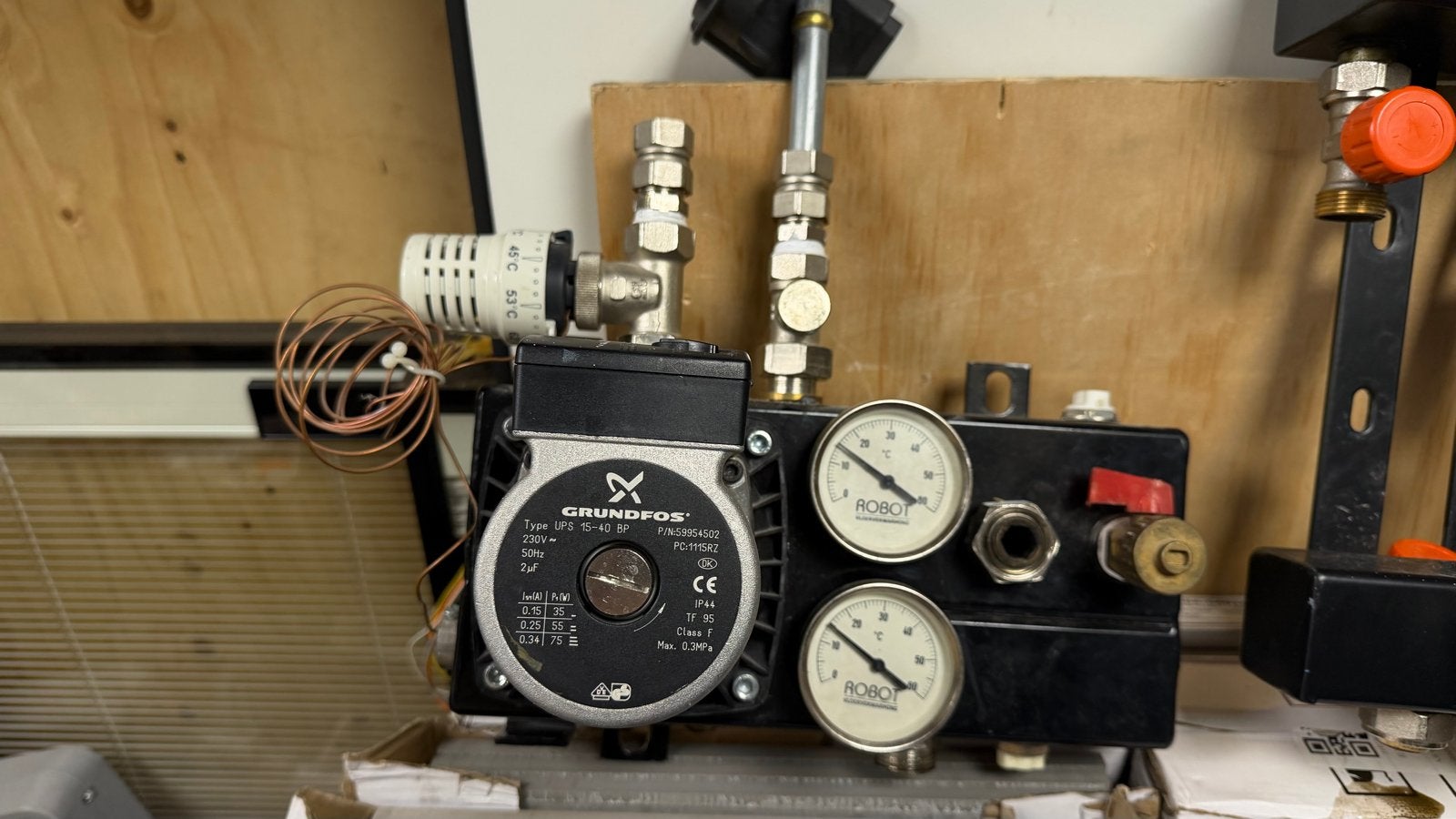 Grundfos UPS 15-40 BP circulatiepomp 1 groeps, Ophalen, Gebruikt, Minder dan 30 cm, Overige typen