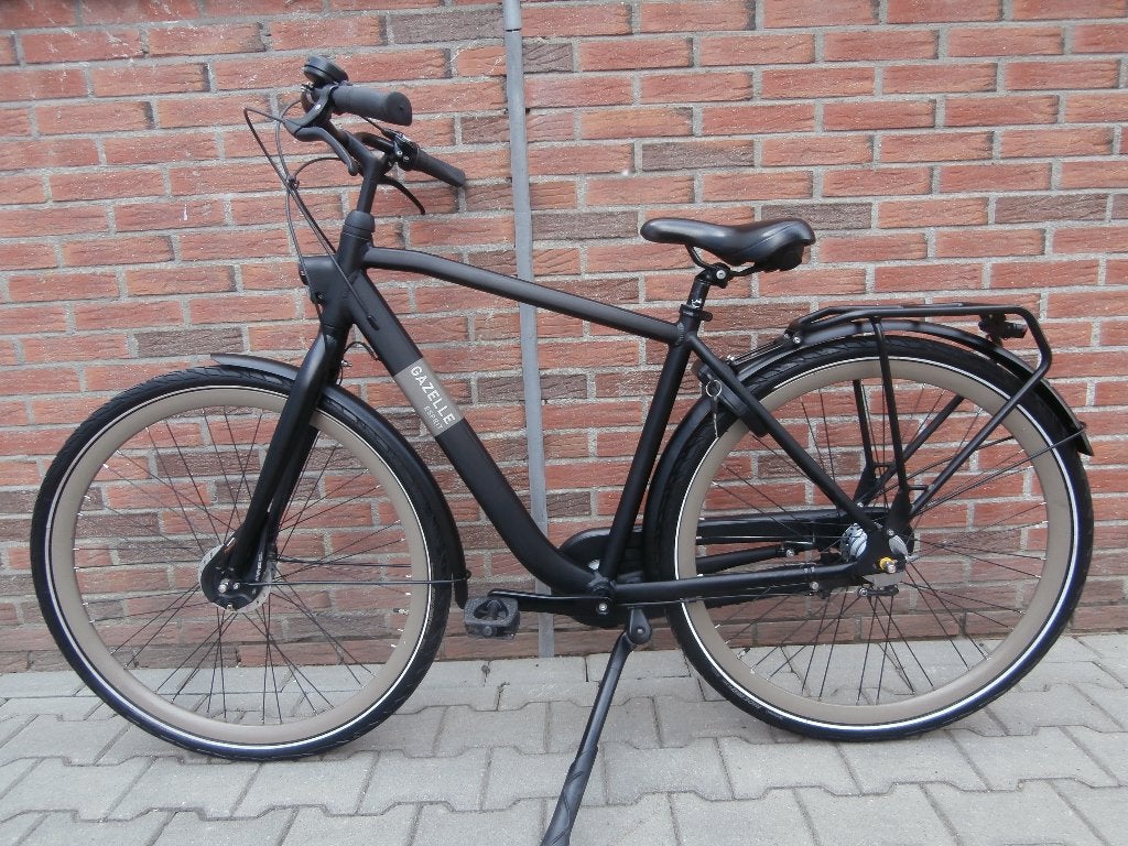ALS NIEUW! Gazelle Esprit brugklasfiets 49 cm. zwart mat, Ophalen, Versnellingen, 49 tot 53 cm, Zo goed als nieuw