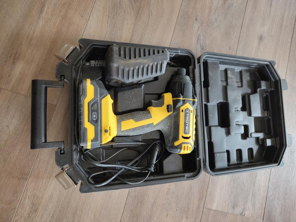 Trotec Accu Schroefmachine 20V 2.0Ah met Koffer, Ophalen