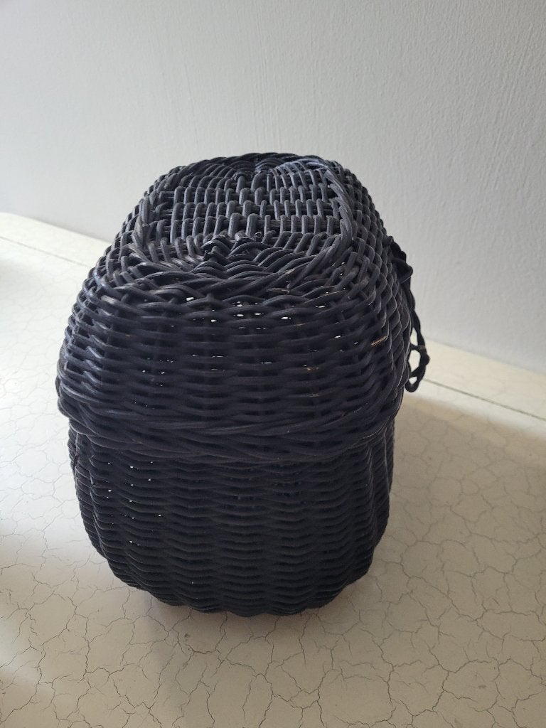 Antiek perronmandje, reismandje, Antiek en Kunst, Curiosa en Brocante, Ophalen of Verzenden