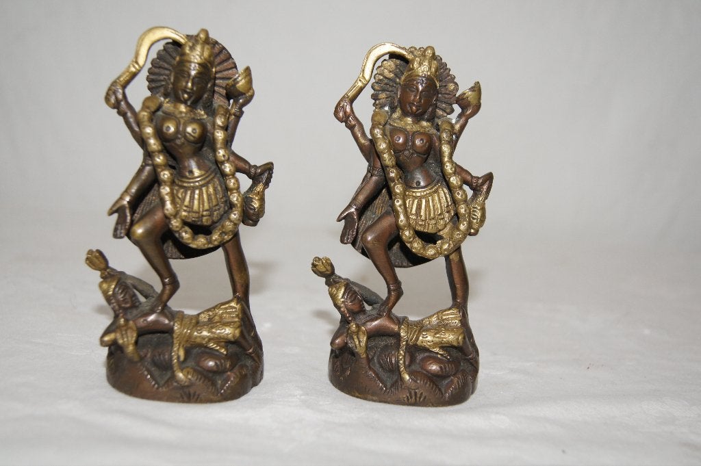 Godin Kali ( Brons / kinderen Brons ( Beelden, Ophalen, Brons, Beeld
