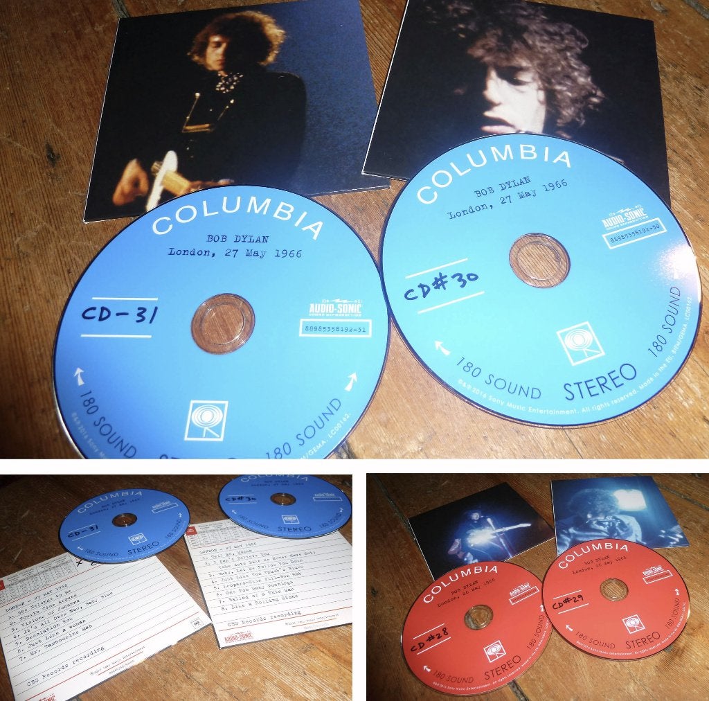 cd Bob Dylan - Live 1966 - Royal Albert + Paris 6 discs, Ophalen of Verzenden, Gebruikt