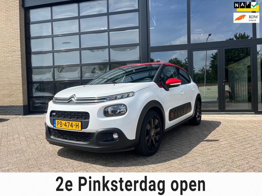 Citroen C3 PureTech S&S Shine Automaat,Carplay, Camera, Auto's, Citroën, Bedrijf, Te koop, C3, ABS, Achteruitrijcamera, Airbags