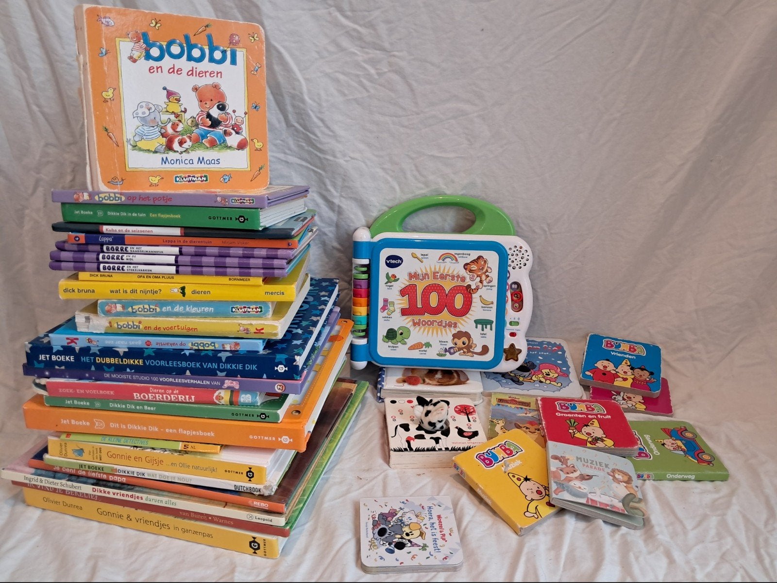 Groot VTech & babyspeelgoed pakket – auto, vliegtuig, N, Ophalen of Verzenden, Zo goed als nieuw, 0 tot 6 maanden