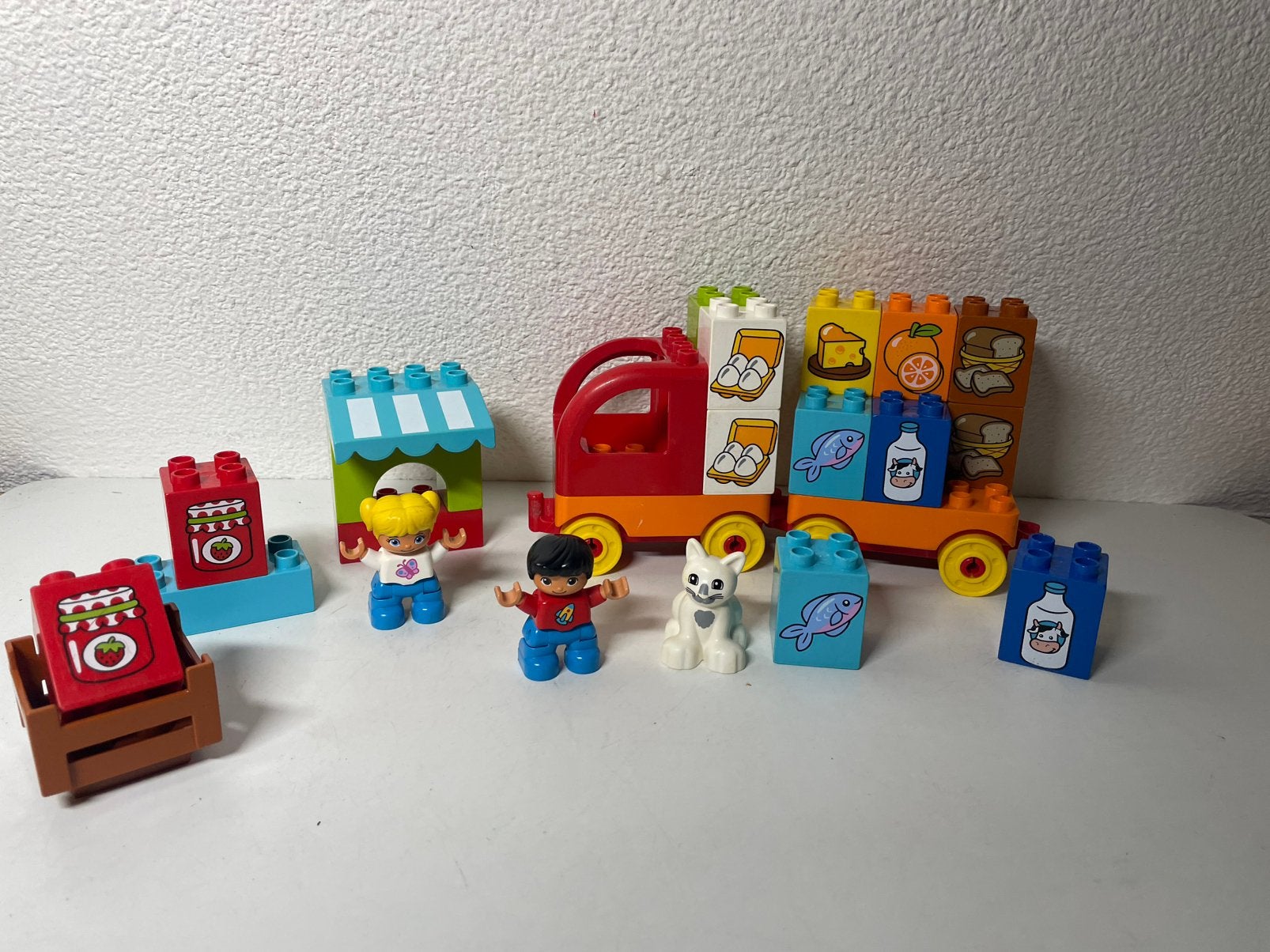 Duplo 10818 Mijn eerste Vrachtwagen, Ophalen of Verzenden, Gebruikt, Complete set, Duplo