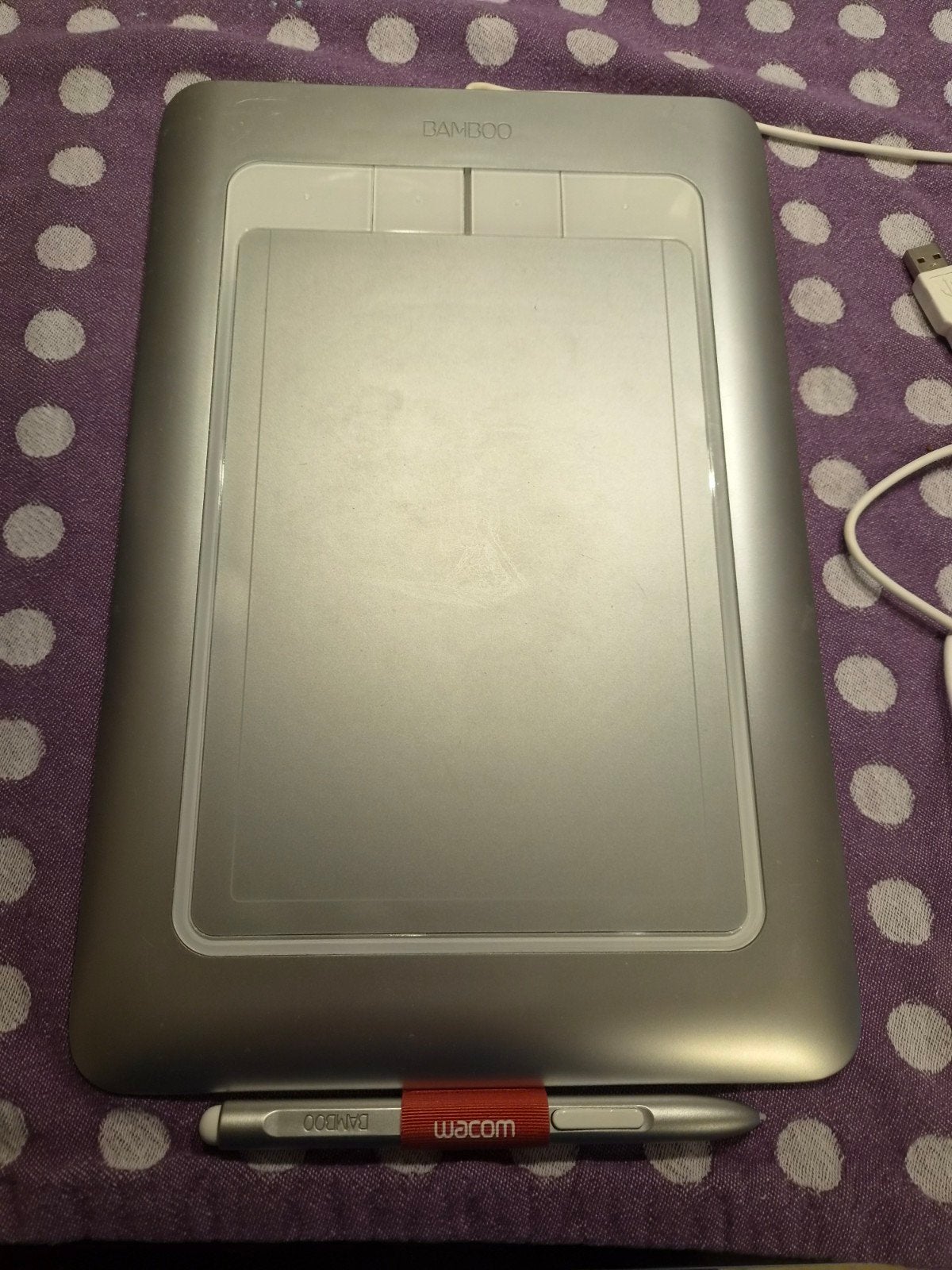 Wacom Bamboo Fun CTH-661 tekentablet, Computers en Software, Ophalen, Gebruikt, Multi-touch, Wacom