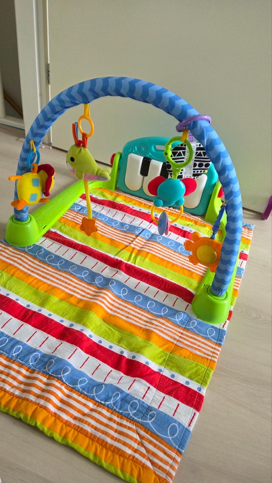 Fisher-Price Piano en Speelboog, Kinderen en Baby's, Speelgoed | Fisher-Price, Ophalen of Verzenden, Gebruikt, Speelset