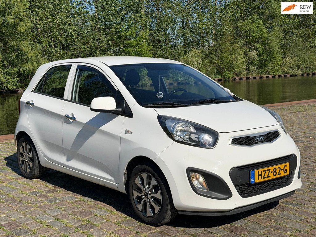 Kia PICANTO 1.0 CVVT ISG 1e eigenaar navigatie airco elektri, Voorwielaandrijving, Euro 5, Gebruikt, 400 kg