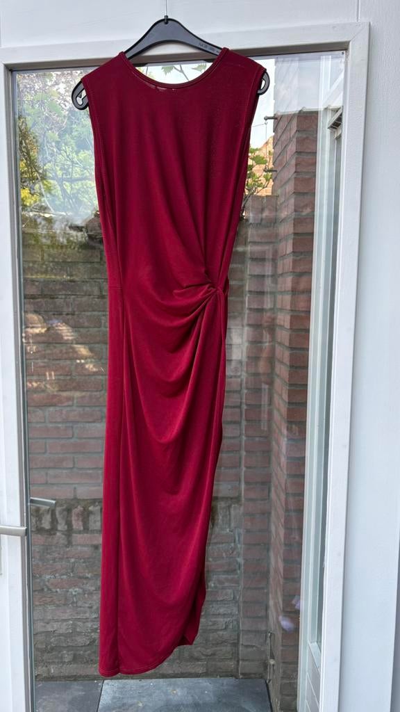 Nieuw: wijnrode jurk, maat M, Kleding | Dames, Maat 38/40 (M), Overige typen, Nieuw, Ophalen of Verzenden