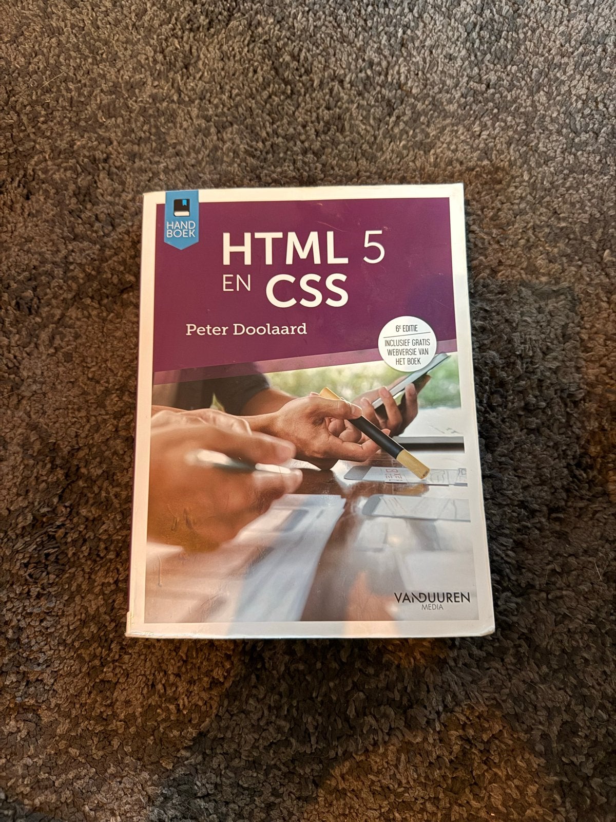 HTML 5 en CSS Handboek - Peter Doolaard (6e editie), Ophalen of Verzenden, Beta, Zo goed als nieuw, MBO