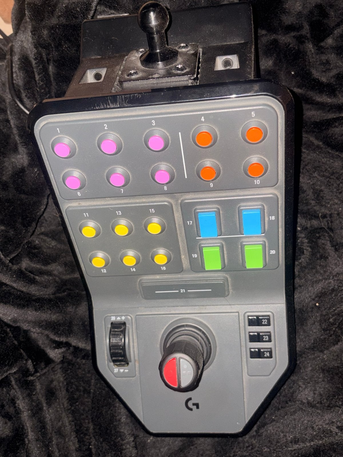 Logitech G Saitek Farm Simulator Side Panel, Ophalen of Verzenden, Gebruikt, Simulatie