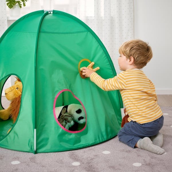 IKEA DVÄRGMÅS speeltent met tunnel, Ophalen of Verzenden, Gebruikt, Jongen of Meisje