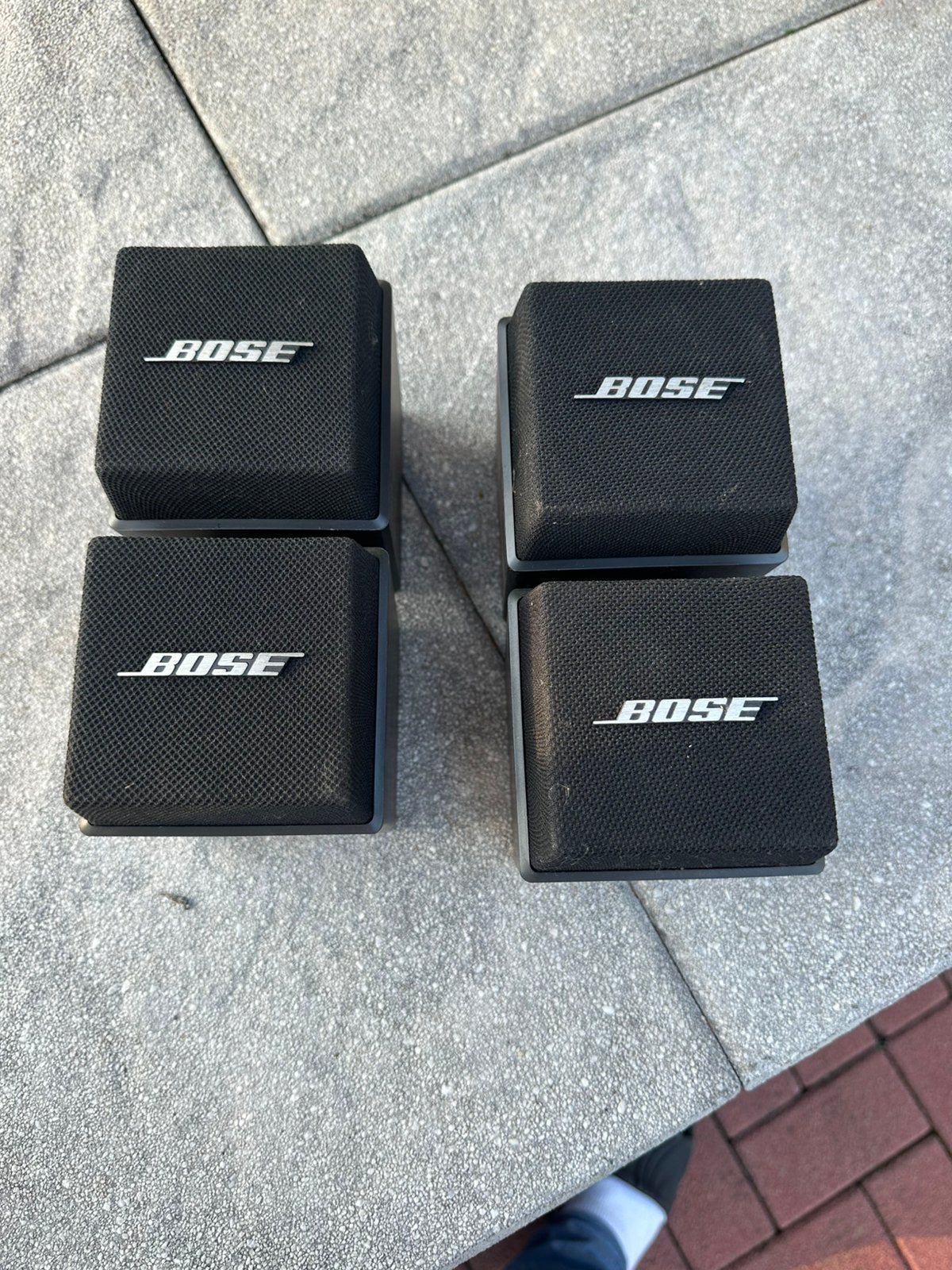 Bose Acoustimass AM-5 Cube Speakers Set van 4, Verzenden, Zo goed als nieuw