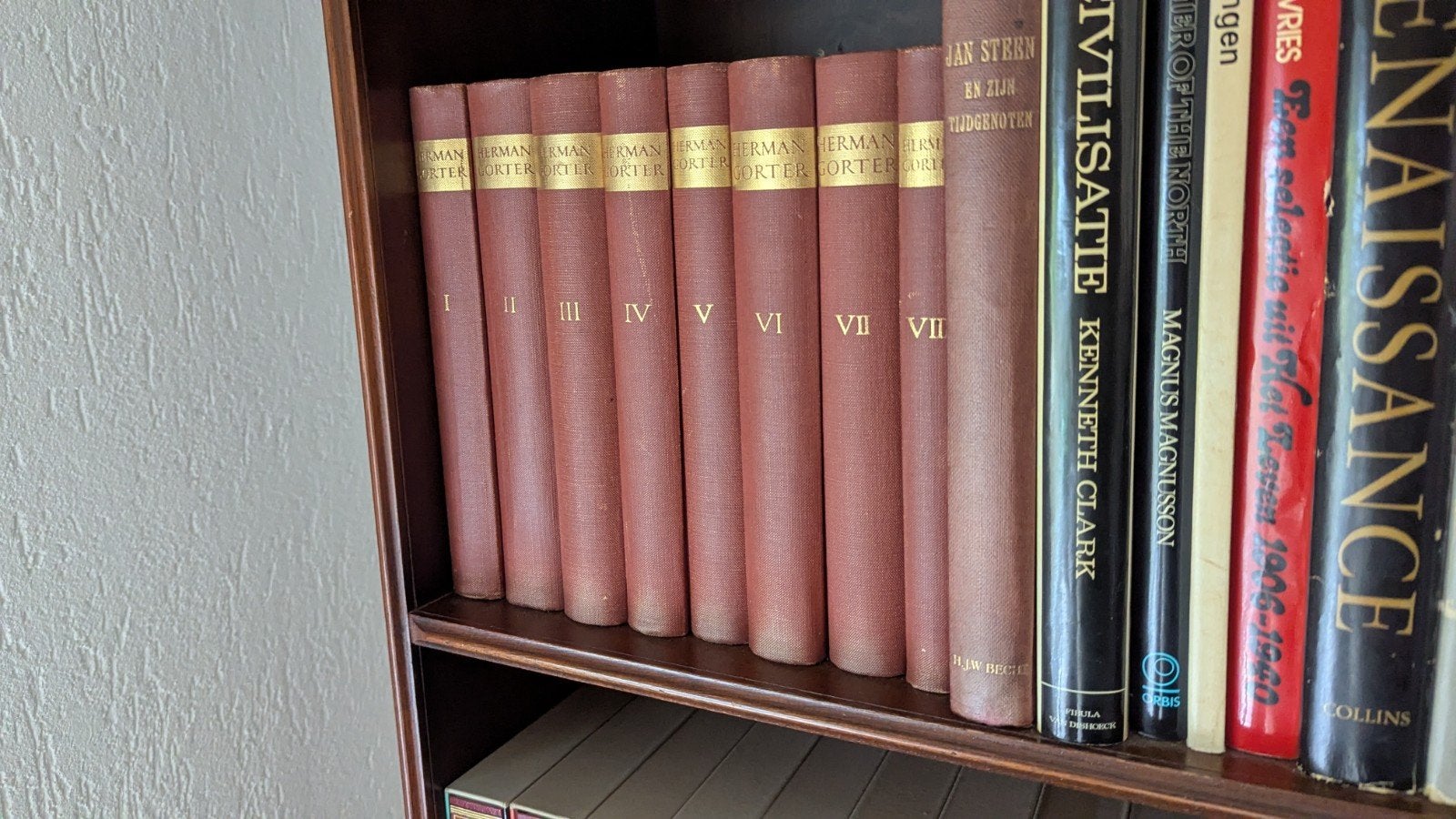 Herman Gorter - Verzamelde Werken (Deel I-VII), Ophalen of Verzenden, Gelezen, Herman Gorter, Nederland