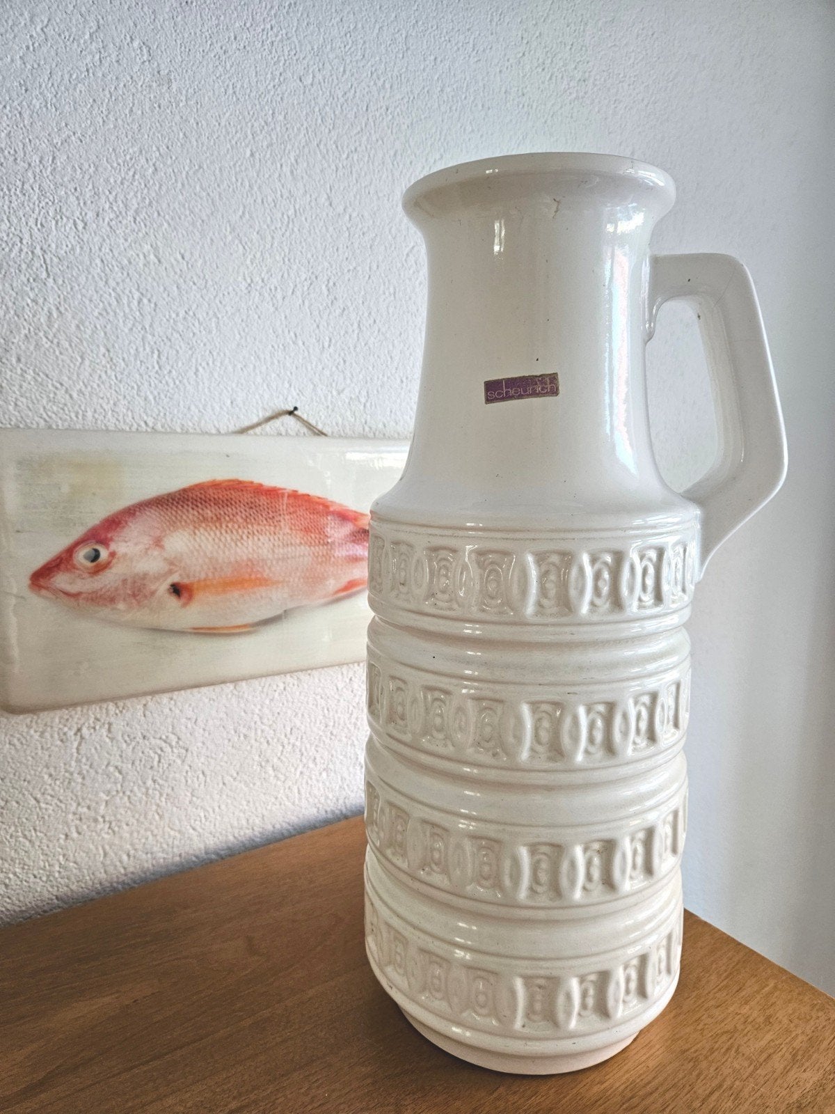 West Germany Scheurich vloervaas 45 cm, Ophalen of Verzenden