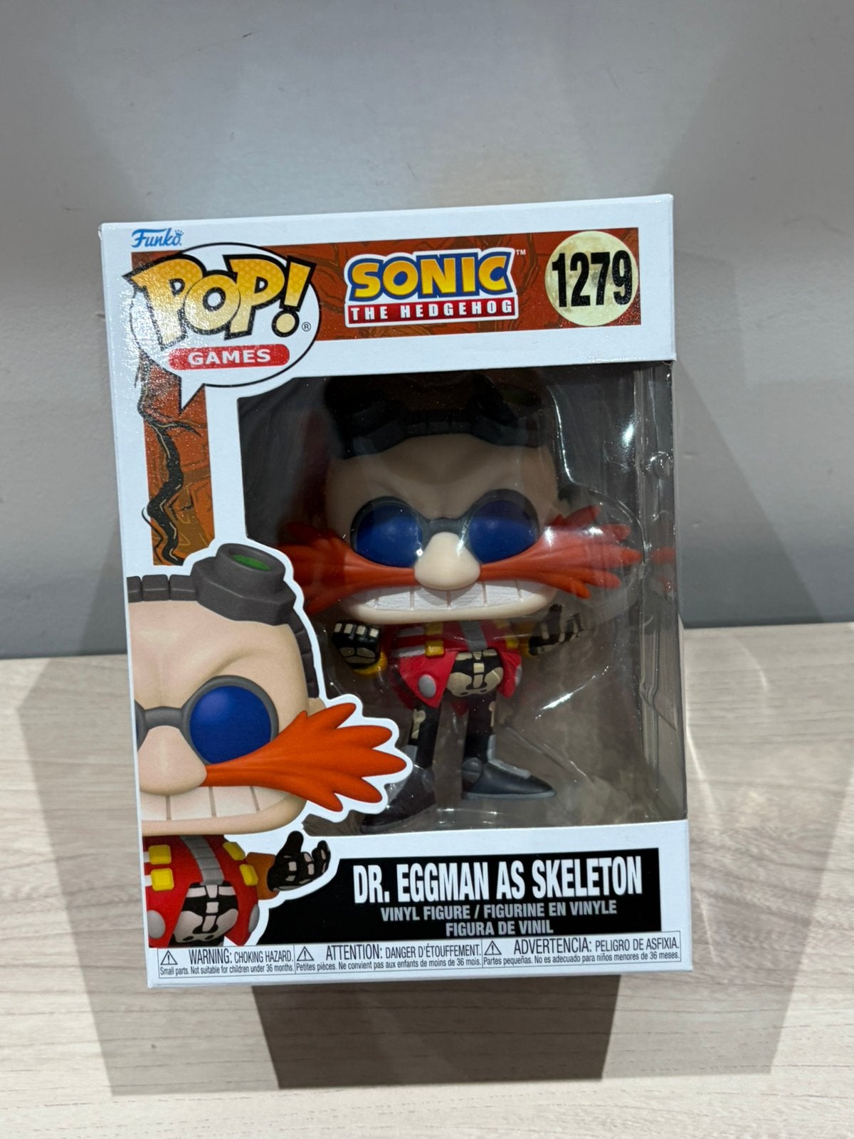 Funko Pop! Sonic #1279 – Dr. Eggman as Skeleton – Halloween, Funko Europe, Ophalen of Verzenden, Zo goed als nieuw, 4th floor, 1 Queen Caroline St, London W6 9YN, Verenigd Koninkrijk