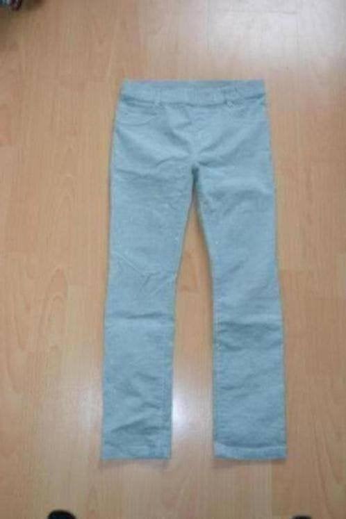 128 broek blauw met klein glittertje, Verzenden, Meisje, Broek