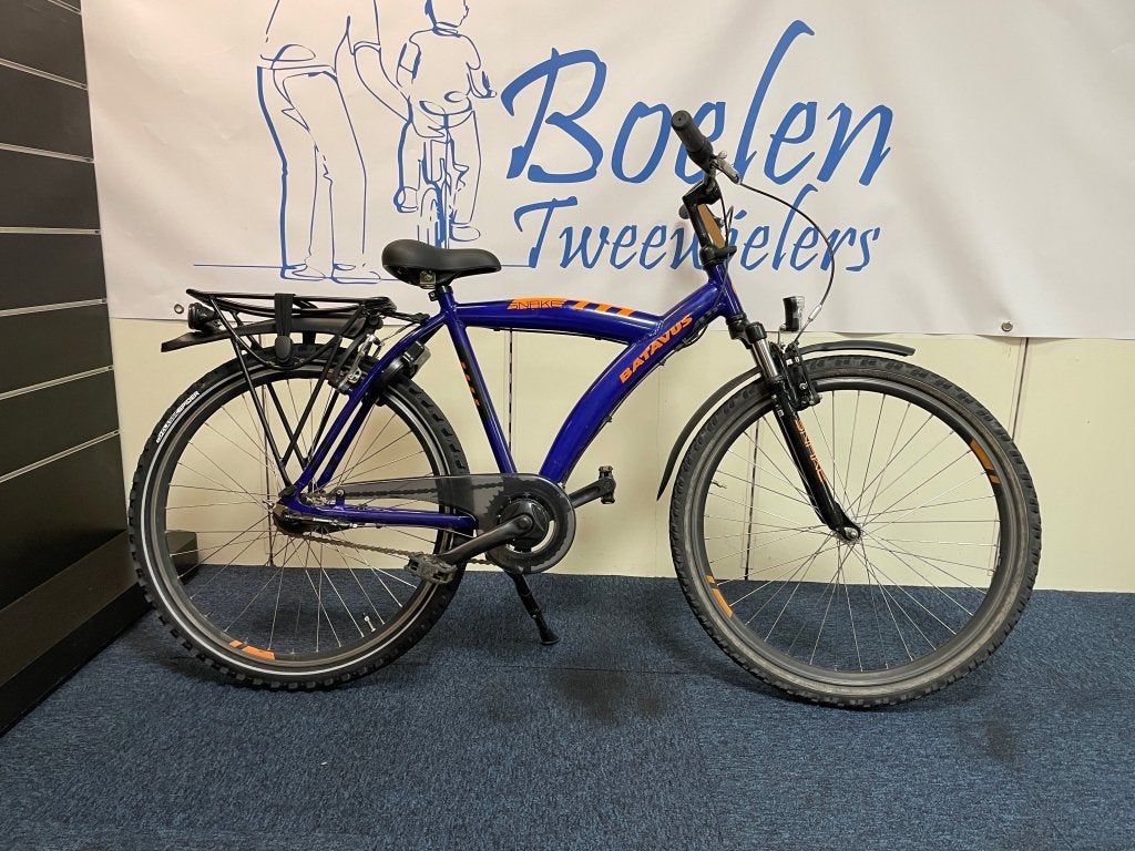 Batavus Snake 26/48cm 3v Zwart/Blauw Jongensfiets ATB 2jr, Batavus, Versnellingen, Batavus, Info@batavus.nl