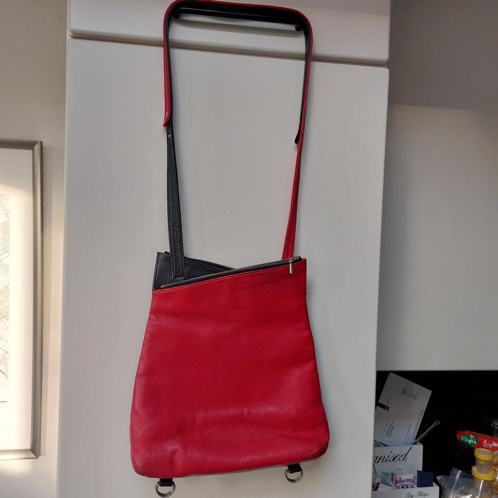 Mooie Hester Van Eeghen tas, Sieraden, Tassen en Uiterlijk, Ophalen of Verzenden, Zo goed als nieuw, Overige merken, Leer