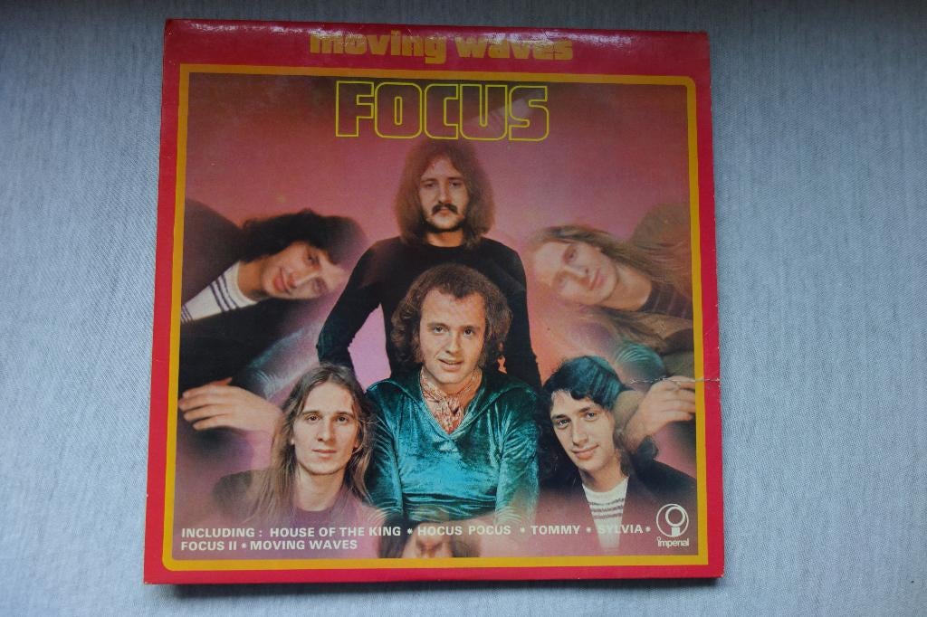 Dubb. Lp Focus Moving Waves, Cd's en Dvd's, Vinyl | Rock, Ophalen of Verzenden, Zo goed als nieuw, 12 inch, Progressive