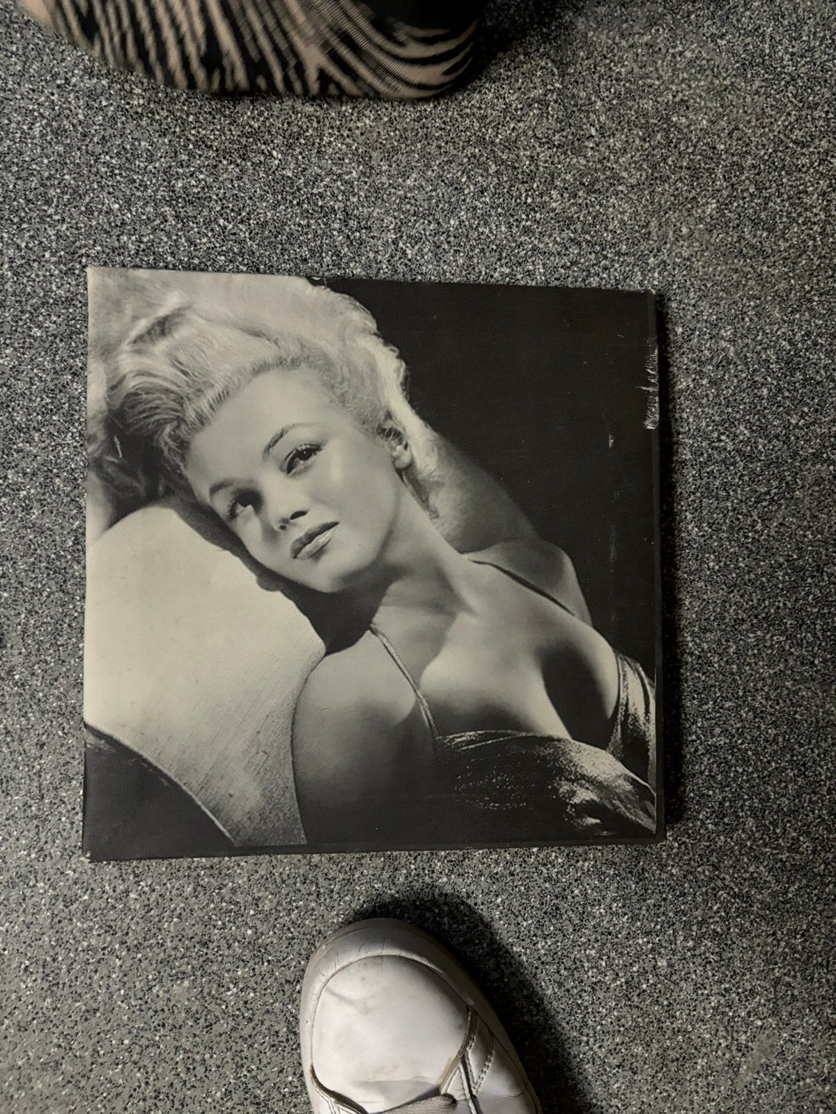 Kleine canvas Marilyn Monroe, Ophalen of Verzenden, Foto, Fotografie