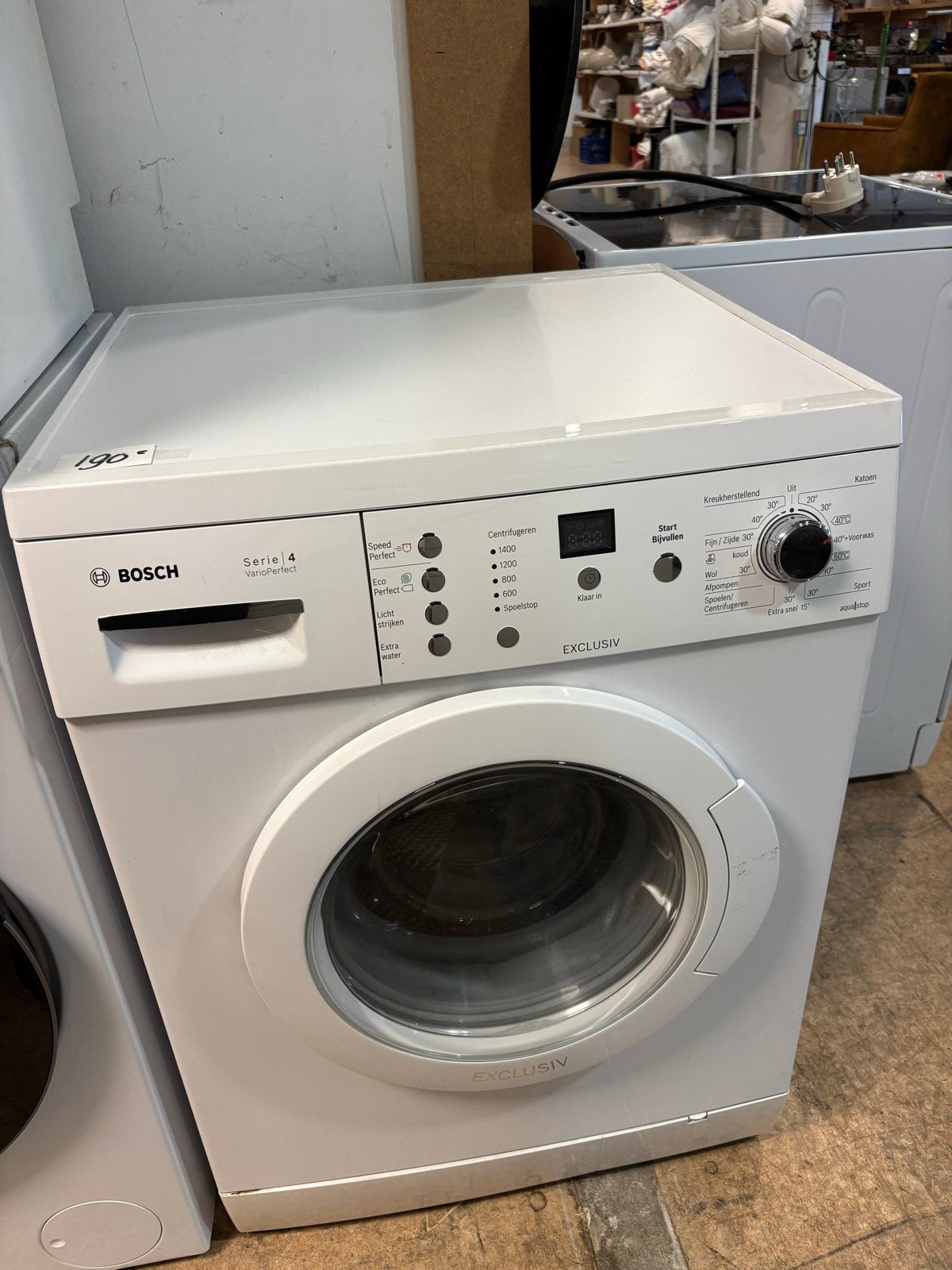 Bosch Serie 4 VarioPerfect Wasmachine