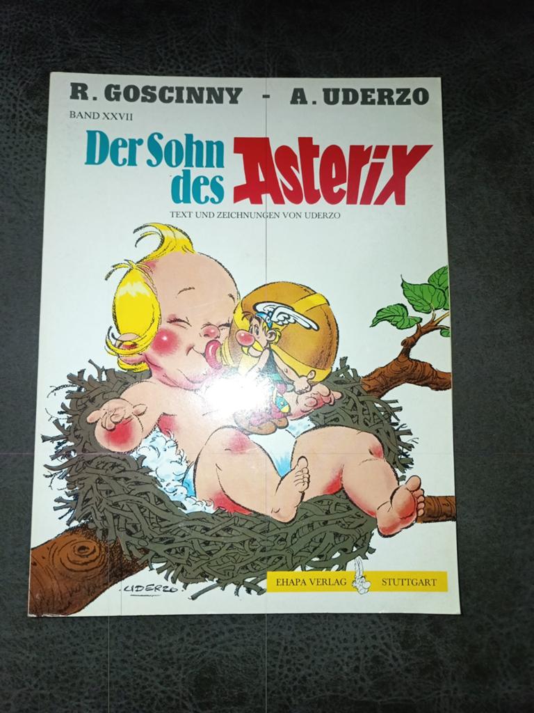 Asterix en Obelix: Der Sohn des Asterix (Duitse versie), Boeken, Eén stripboek, Ophalen of Verzenden, Gelezen